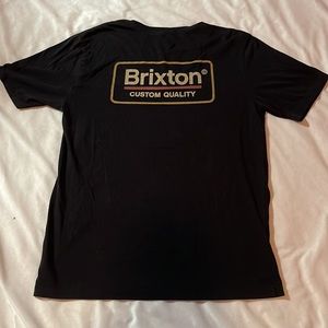 Brixton Custom Quality Tee in Black